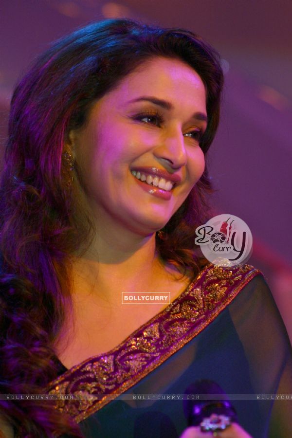 Madhuri Dixit at the launch of "Food Food" foundation in New Delhi