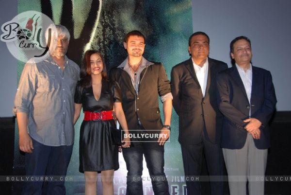 Vikram Bhatt, Twinkle and Mimoh at Launch of Vikram Bhatt's 'Haunted - 3D' movie first look (120473)