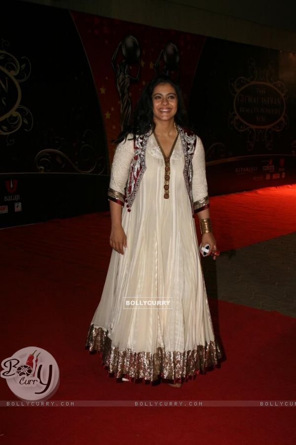 Kajol at Global Indian film and Television awards at Yash Raj studios in Mumbai