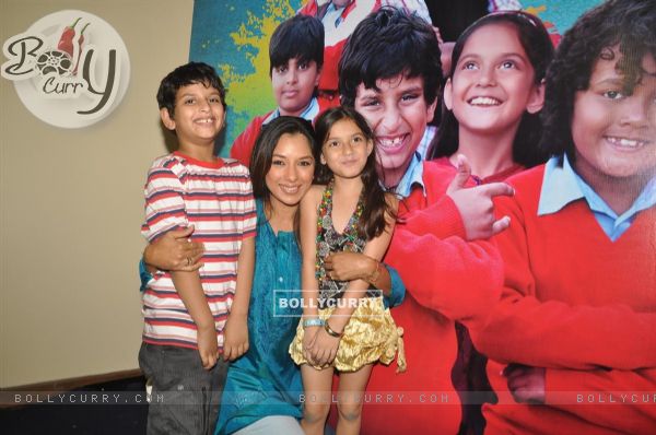 Rupali Ganguly at music launch of film''Satrangee Parachute'' in ST Catherine's children home (122190)