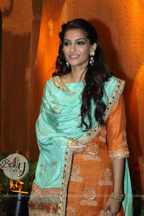 Sonam Kapoor at Videocons Venuegopal Dhoots Daughter Marriage