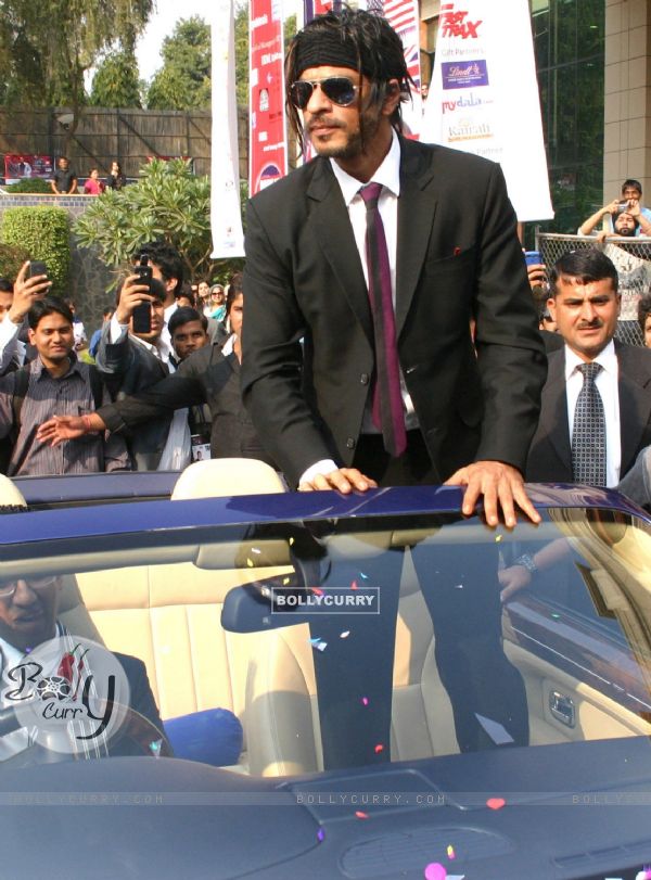 Shahrukh Khan at IIPM (B-School) in New Delhi