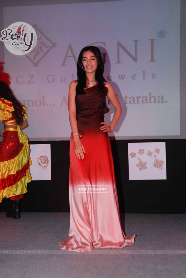 Amrita Rao announced as the brand ambassador of Agni Jewellery at Sea Princess, Juhu, Mumbai. .