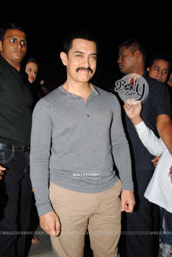 Aamir Khan at 'The Charcoal Project'