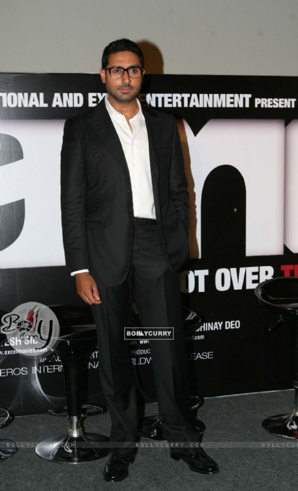 Abhishek Bachchan at Game film Press Conference at Cinemax Versova, Mumbai (124888)