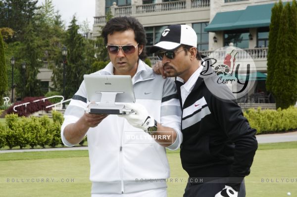 Bobby Deol and Irfan Khan in Thank You movie (125597)