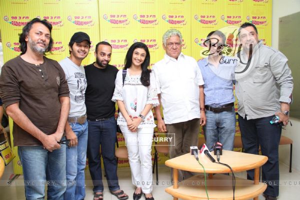 Cast and crew at Radio Mirchi premiere the music of movie 'Teen Thay Bhai' (126838)