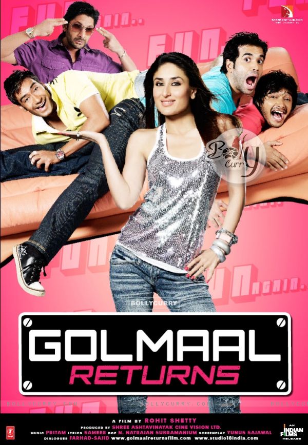 Golmaal Returns movie poster