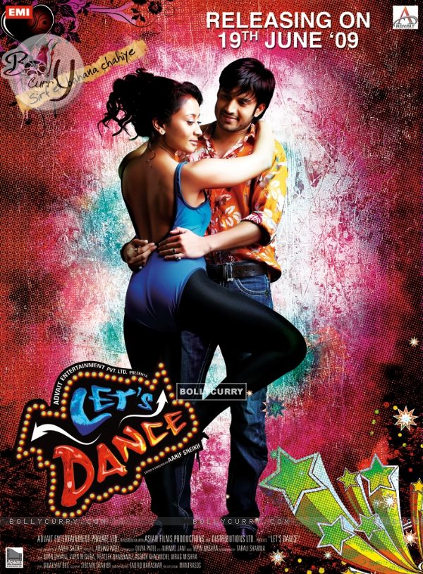 Lets Dance poster with Gayatri and Ajai (12747)