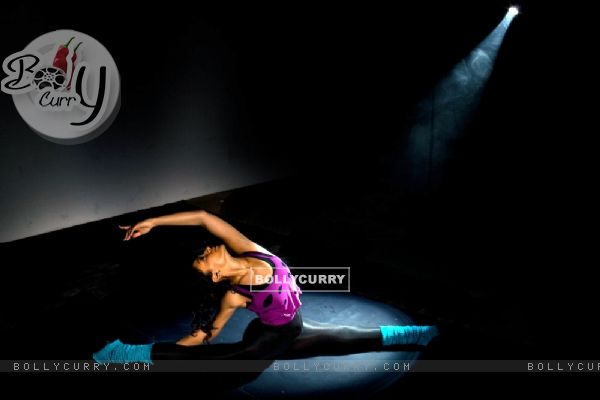Gayatri Patel doing yoga