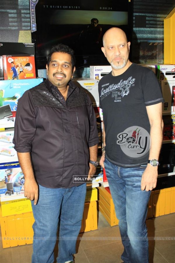 Shankar Mahadevan and Loy at Music launch of movie 'zokkomon' at Planet M, Churchgate, Mumbai (128161)