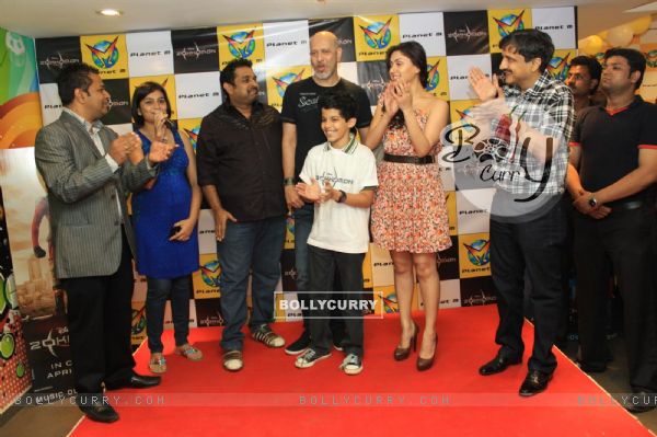 Cast and crew at Music launch of movie 'zokkomon' at Planet M, Churchgate, Mumbai (128164)