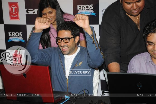 Abhishek Bachchan at Zapak.com Game film event at Novotel (128302)