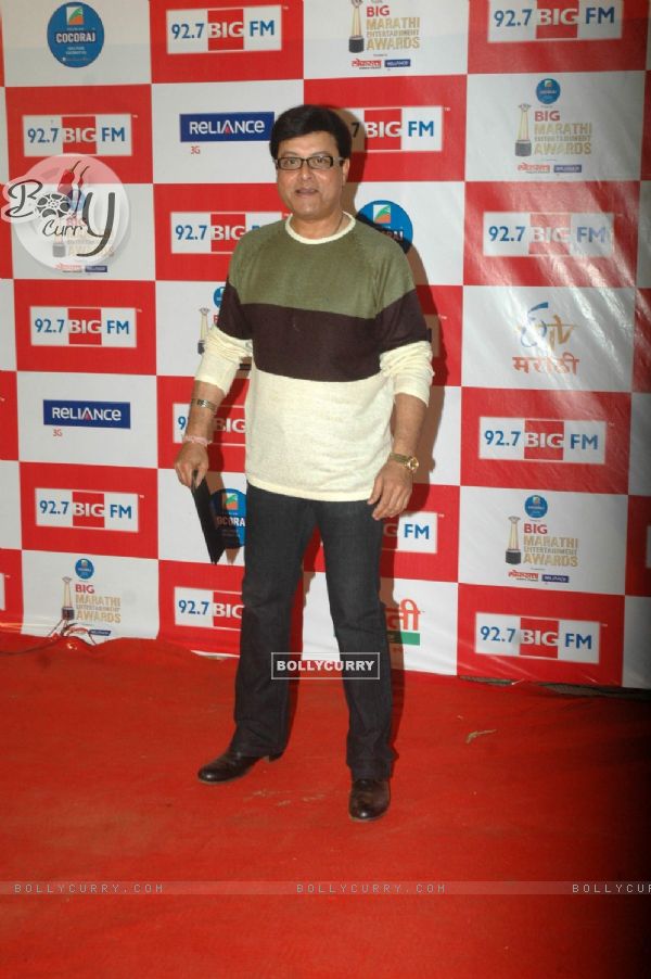 Sachin Pilgaonkar at Big Marathi Awards at Tulip Star