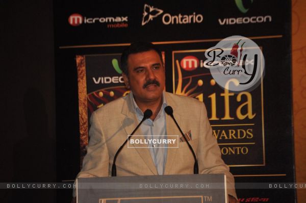 Boman Irani at IIFA Awards nomination in Toronto, Ontario, Canada