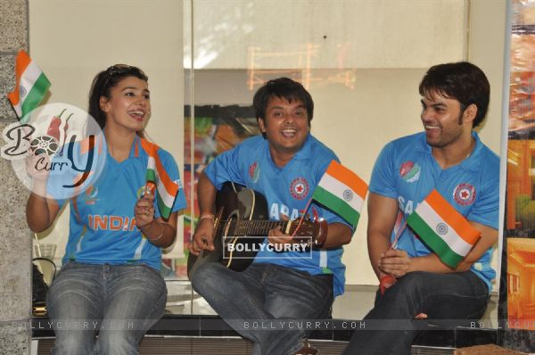 Mink Brar celebrate World Cup Final 2011 at Peninsula hotel