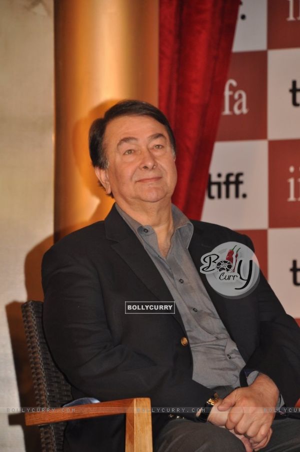 Randhir Kapoor at IIFA-Raj Kapoor event at JW Marriott, Juhu, Mumbai
