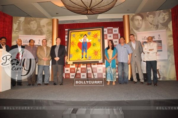 Rishi, Randhir & Rajiv at IIFA-Raj Kapoor event at JW Marriott, Juhu, Mumbai