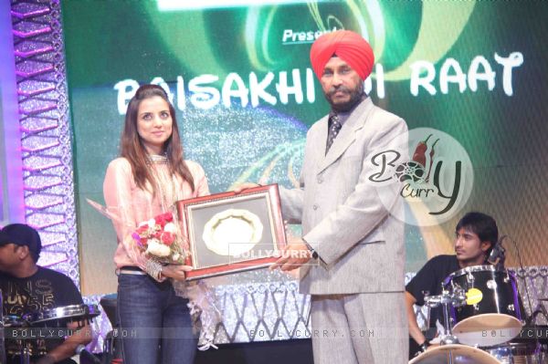 Kulraj Randhawa at Baisakhi Di Raat celebration by Punjab cultural and Heritage Board