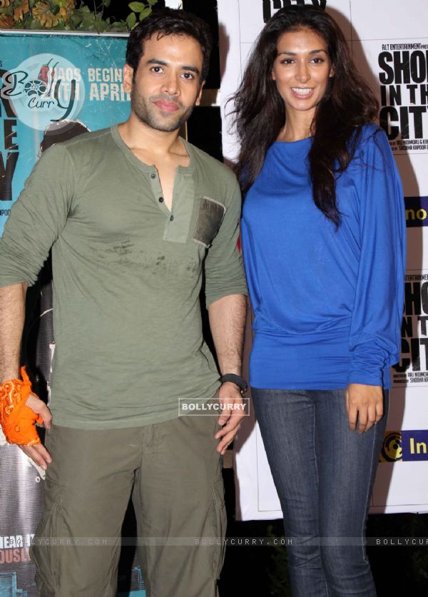 Tusshar Kapoor and Preeti Desai at 'Shor In The City' movie promotional event at Inorbit Mall