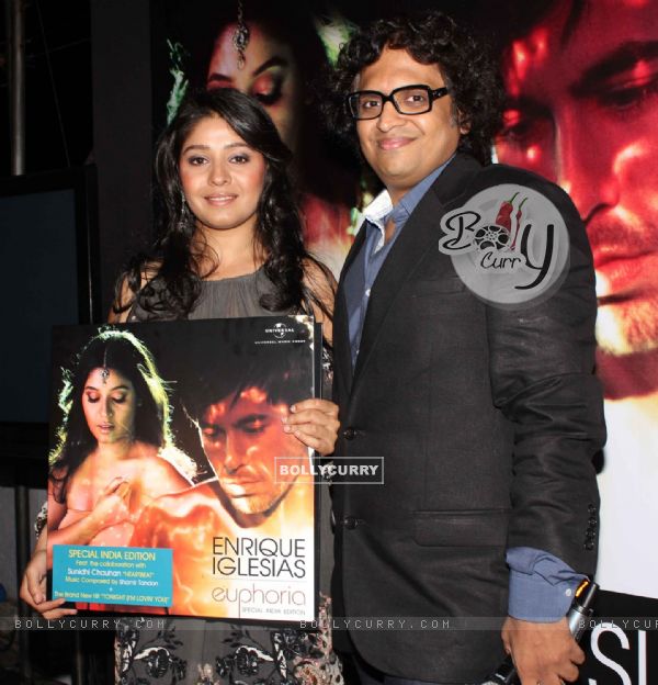 Shamir Tandon at Sunidhi Chauhan's Enrique Track Party