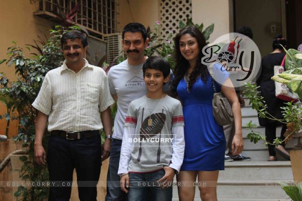 Aamir Khan's press conference for Darsheel Safari's film Zokomon (131205)