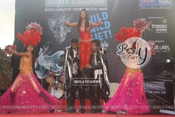 Mugdha Godse perfoms at Water Kingdom celebrating their 13th Anniversary in Mumbai