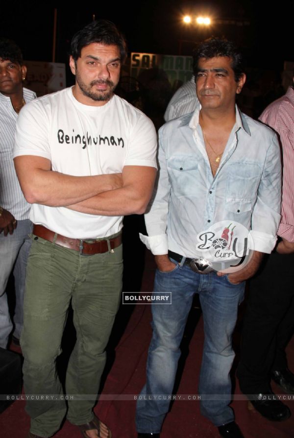 Sohail Khan and Kishan Kumar at 'Ready' music launch at Film City (131863)