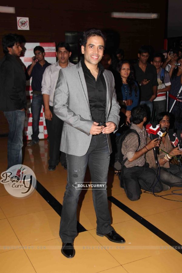 Tusshar Kapoor at premiere of movie 'Shor In The City'