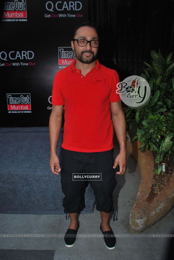 I AM film starcast Rahul Bose at Time Out magazine Q Card launch at Bonobo (132195)