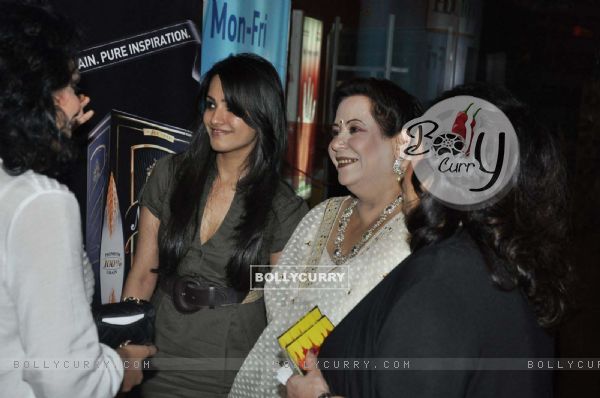Shobha Kapoor with Anita Hassanandani at Shor In The City premiere