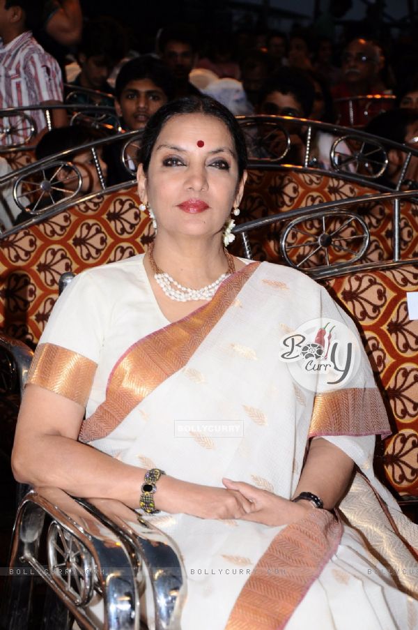 Shabana Azmi at 48th Marathi Chitrapatt Puraskar Sohla at Gateway of India