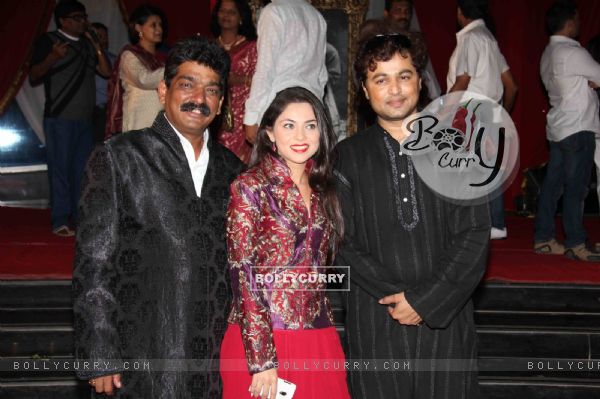 Celebs at premiere of movie 'Balghandarva'