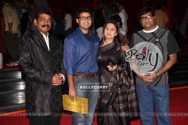 Celebs at premiere of movie 'Balghandarva'