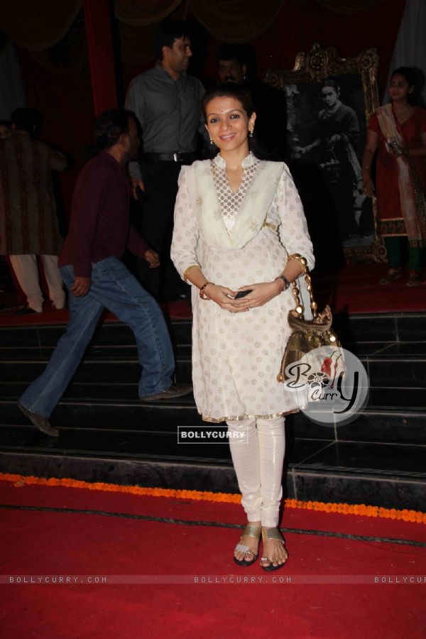 Prachi Shah at premiere of movie 'Balghandarva'
