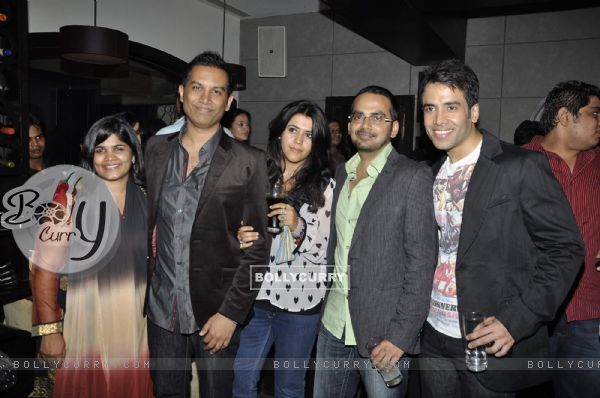 Ekta Kapoor and Tusshar Kapoor at success bash of Shor In The City at Fat Cat Cafe