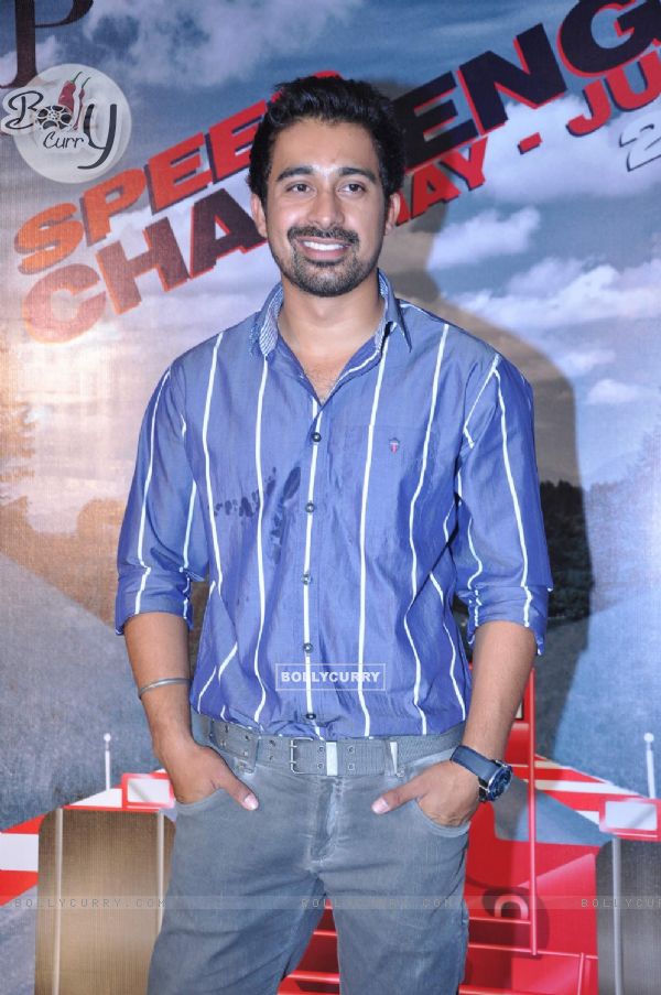 Ranvijay at Louis Phillipe speed challenge, Oberoi Mall. .