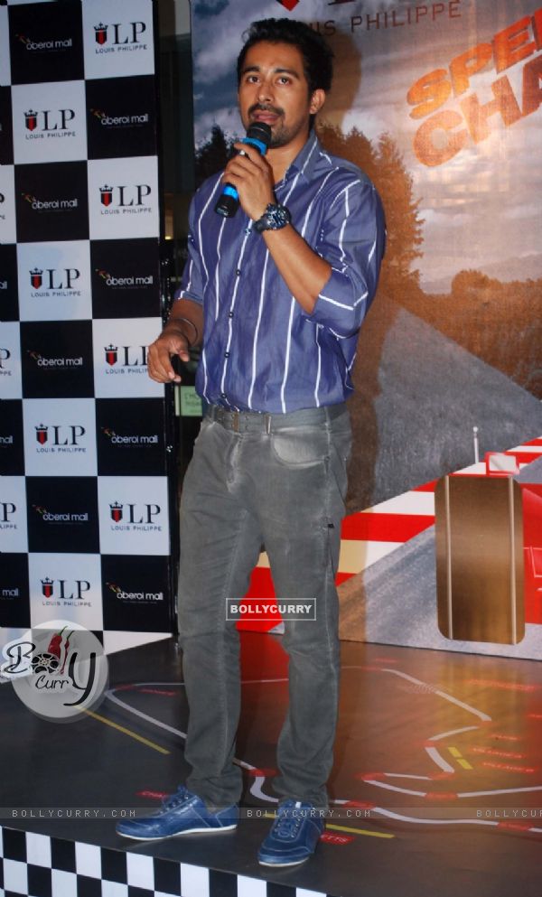 Rannvijay Singh at Louis Phillipe speed challenge, Oberoi Mall