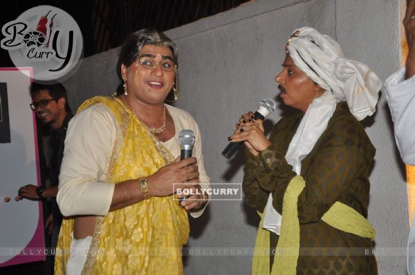 Ayub Khan and Vaishali Thakkar at Uttaran success bash at Juhu