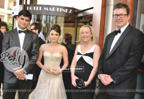 Minissha Lamba sashayed down the red carpet at the 64th Cannes Film Festival