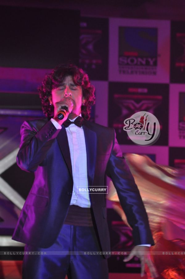 Sonu Nigam at 'X Factor India' Launch