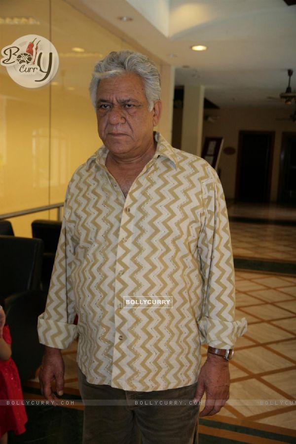 Om Puri at press meet of Film 'West is West' (136936)