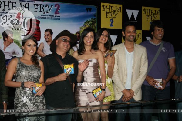 Cast and Crew at music launch of movie Bheja Fry 2 at Tryst in Mumbai (137344)