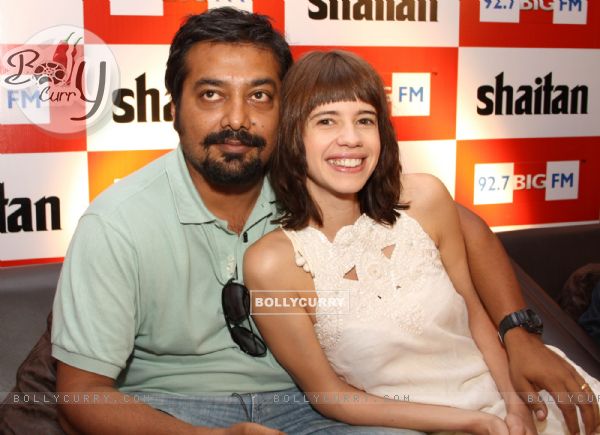 Anurag Kashyap and Kalki at the launch of 92.7 BIG FM's "Bollywood Secrets", in New Delhi