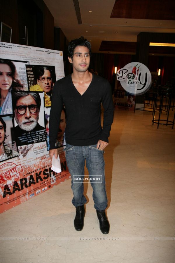 Prateik Babbar at film 'Aarakshan' first look launch at Hotel Novotel in Juhu, Mumbai (137529)