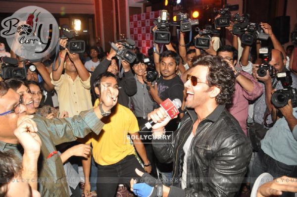 Hrithik Roshan at televisions reality show platform, 'Just Dance' press meet at TajLands End