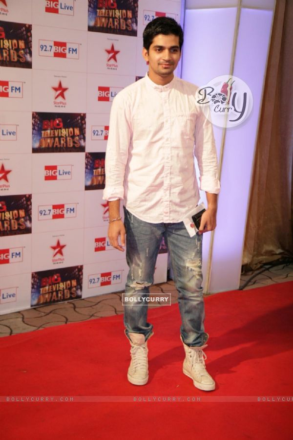 Vishal Singh at Big Television Awards at YashRaj Studios