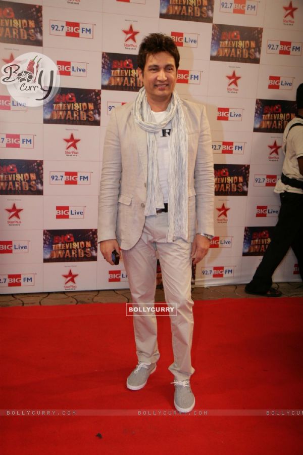 Shekhar Suman at Big Television Awards at YashRaj Studios