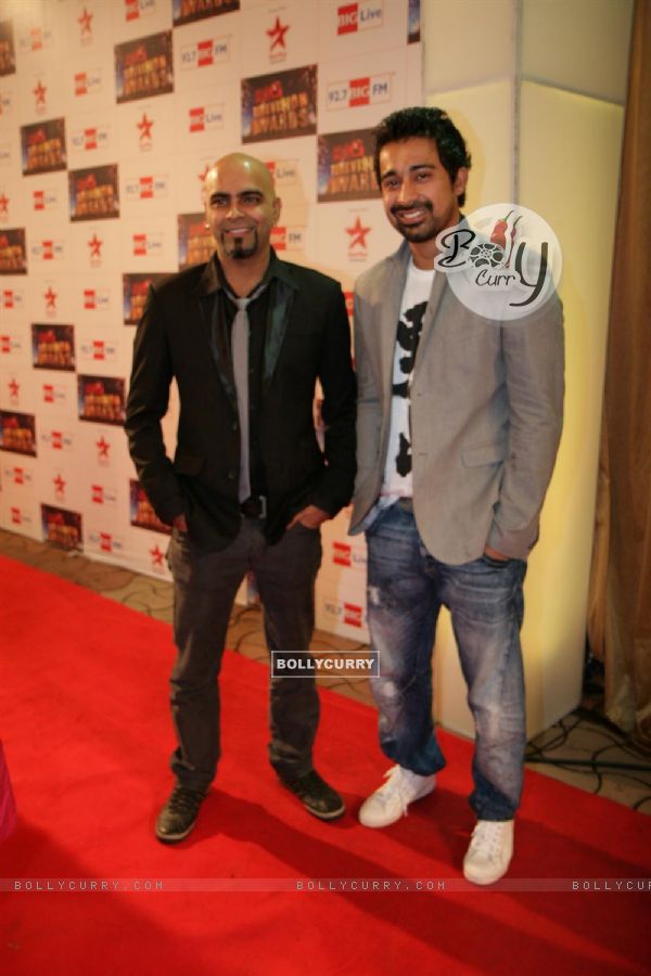 Rannvijay Singh and Raghu Ram at Big Television Awards at YashRaj Studios