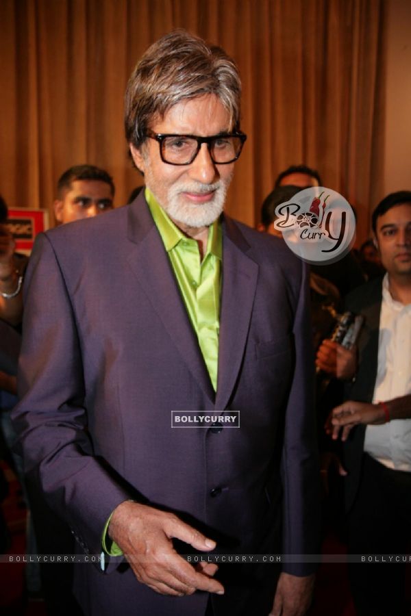Amitabh Bachchan at Big Television Awards at YashRaj Studios